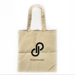 🌴NEW Poshmark Logo Cotton Reusable Shop Tote Bag